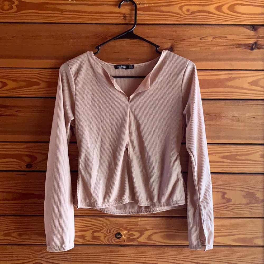 Boohoo long sleeve top